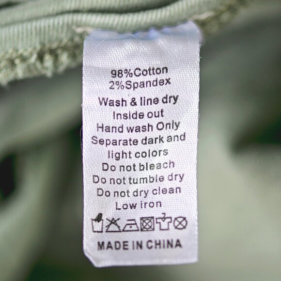 Joyfolie Brytny High-Waisted Denim in Ivy Green Size 30 (runs very small) - Picture 6 of 10